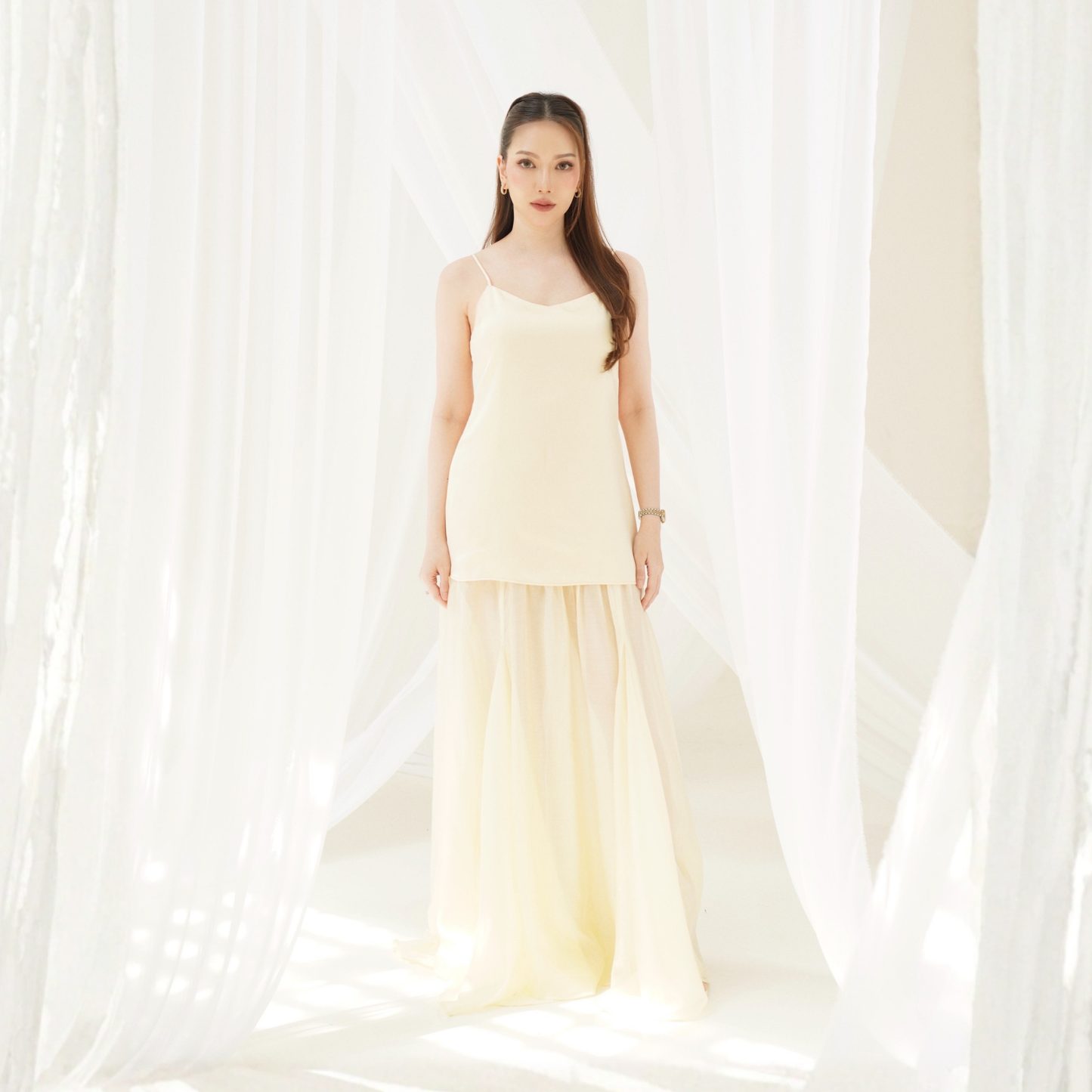 Aje Dress Butter Yellow - VF