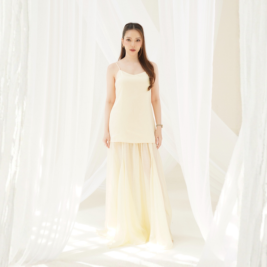 Aje Dress Butter Yellow - VF
