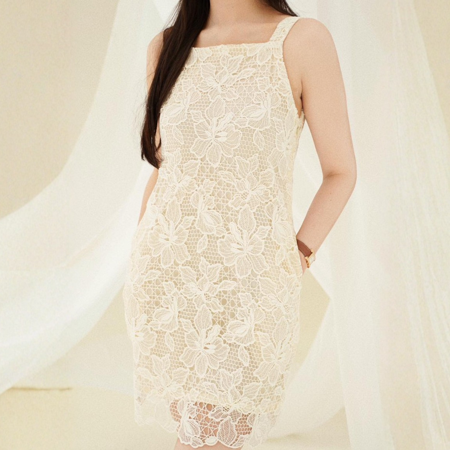 Bastian Dress Ivory - VF