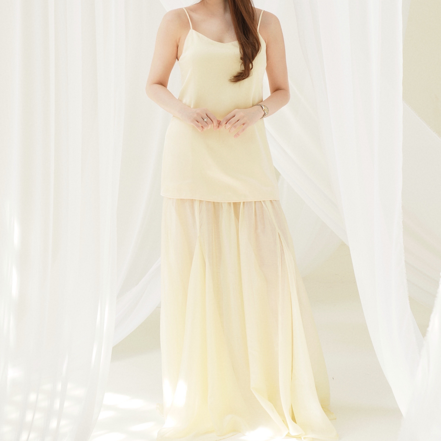 Aje Dress Butter Yellow - VF