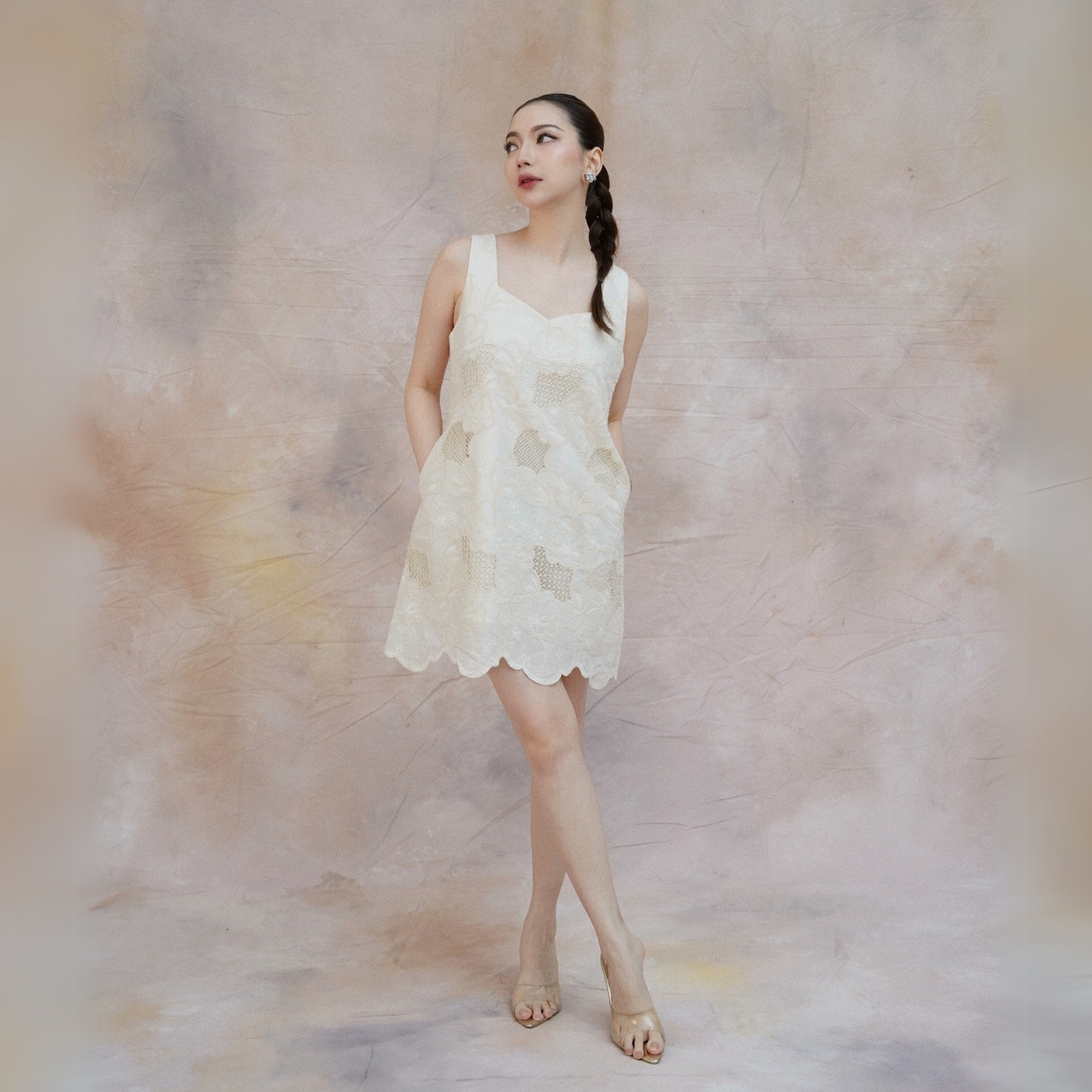 Missora Dress Creme - VF