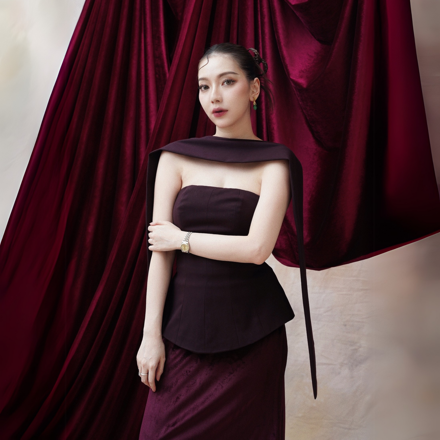 Ginza Top Burgundy - VF