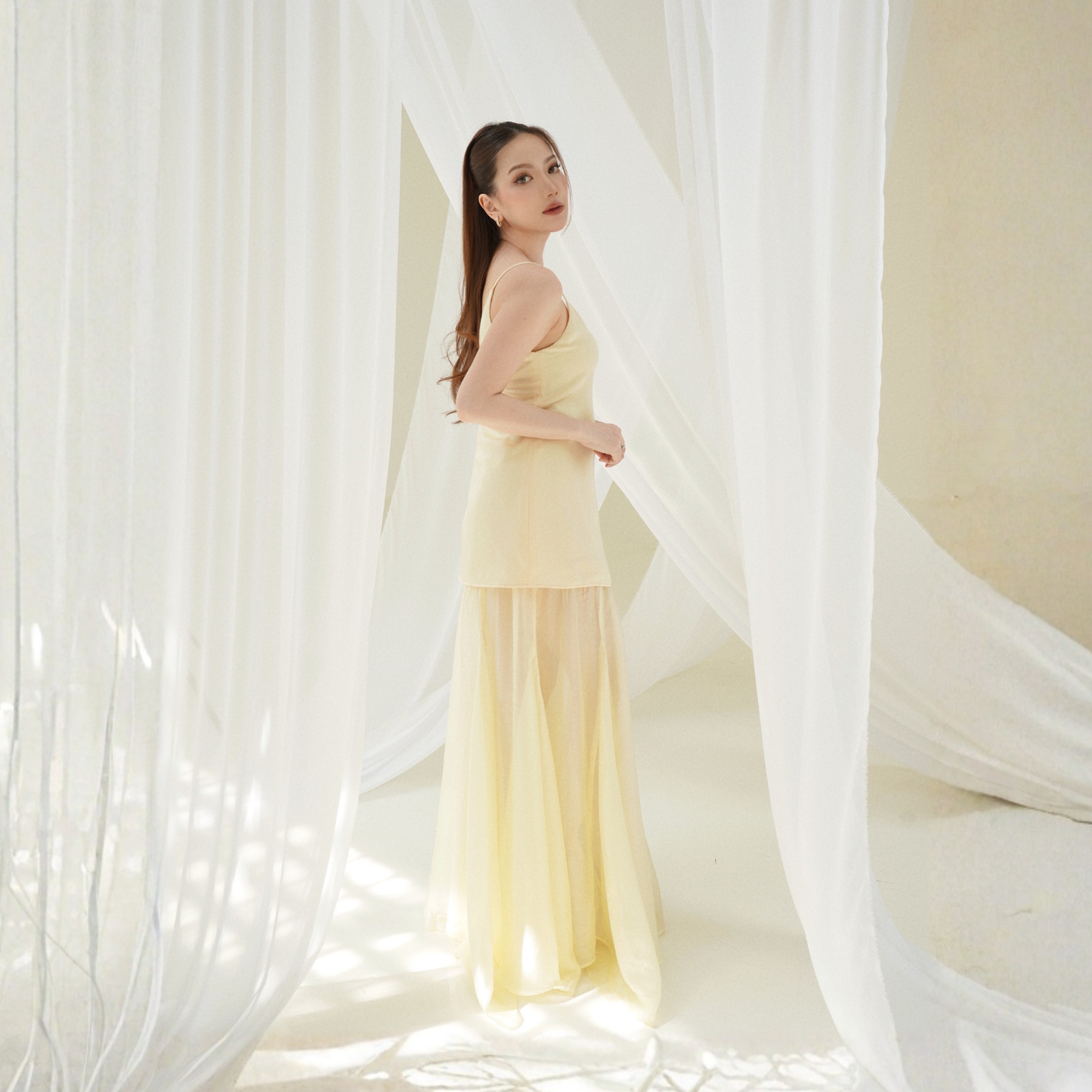 Aje Dress Butter Yellow - VF
