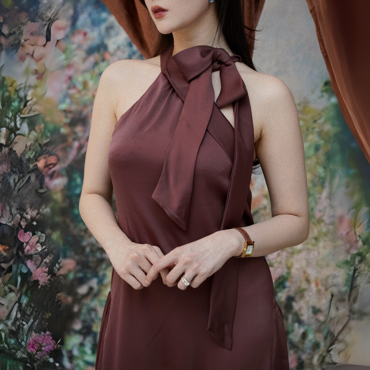 Winslet Dress Burgundy - VF