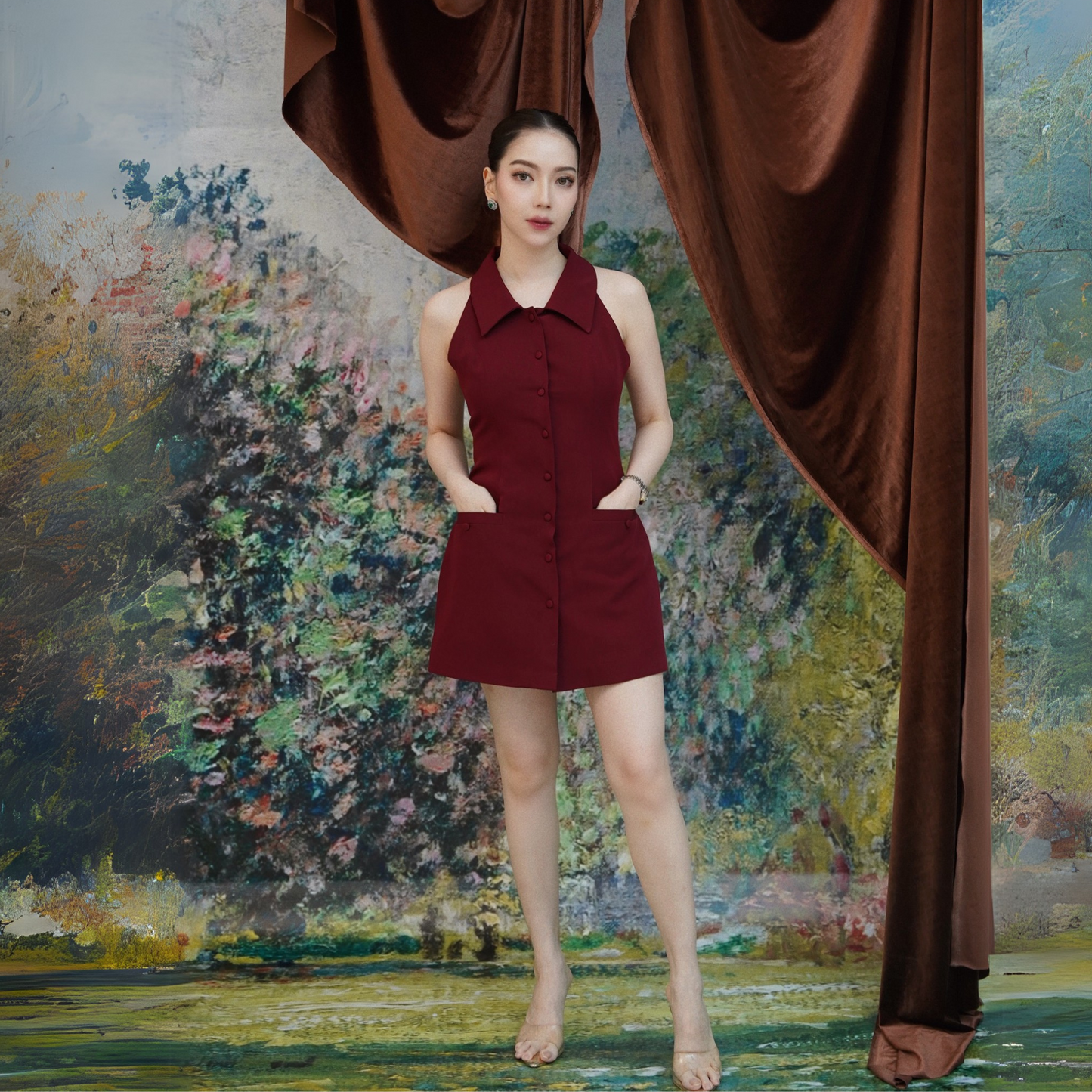 Karenza Dress Cherry - VF