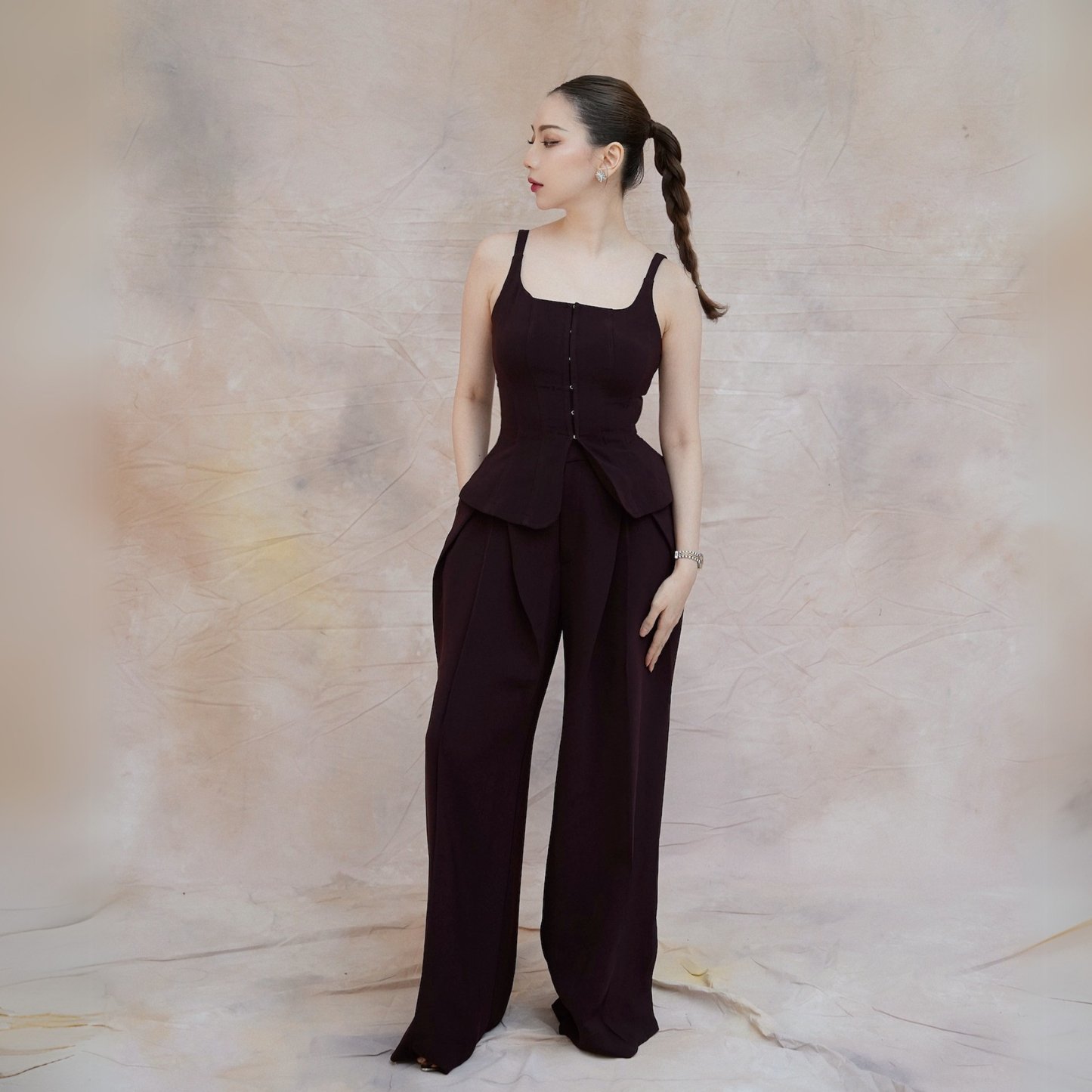 Roman Pants Burgundy - VF
