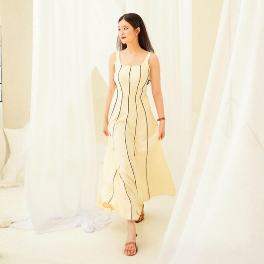 Manor Dress Butter Cream - VF