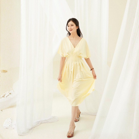 Milea Dress Yellow - VF