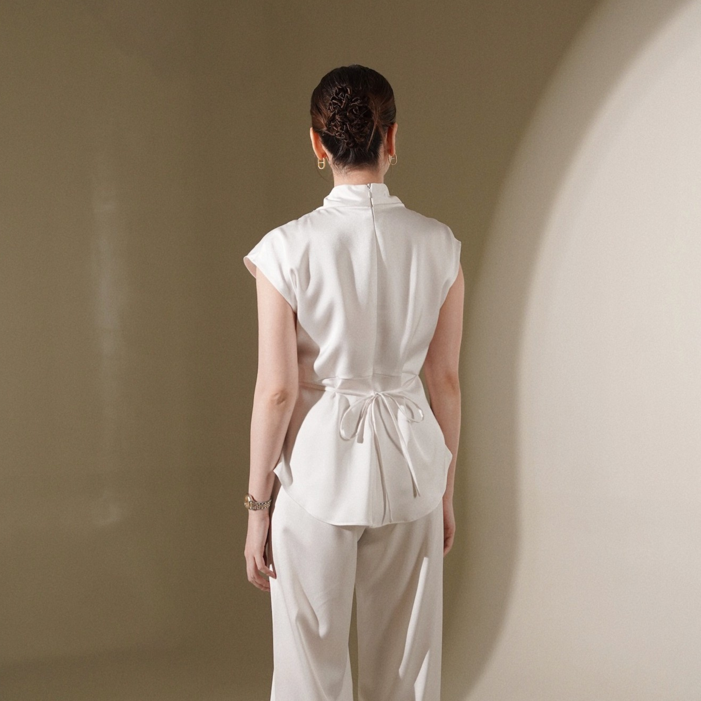 Tobias Top Pearl white - VF