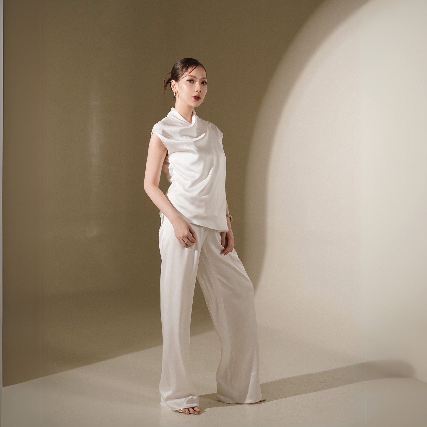 Tobias Top Pearl white - VF
