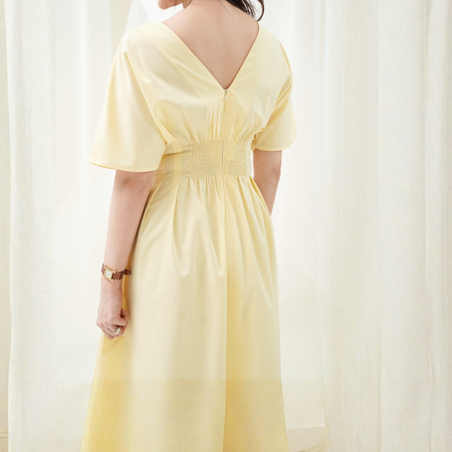 Milea Dress Yellow - VF