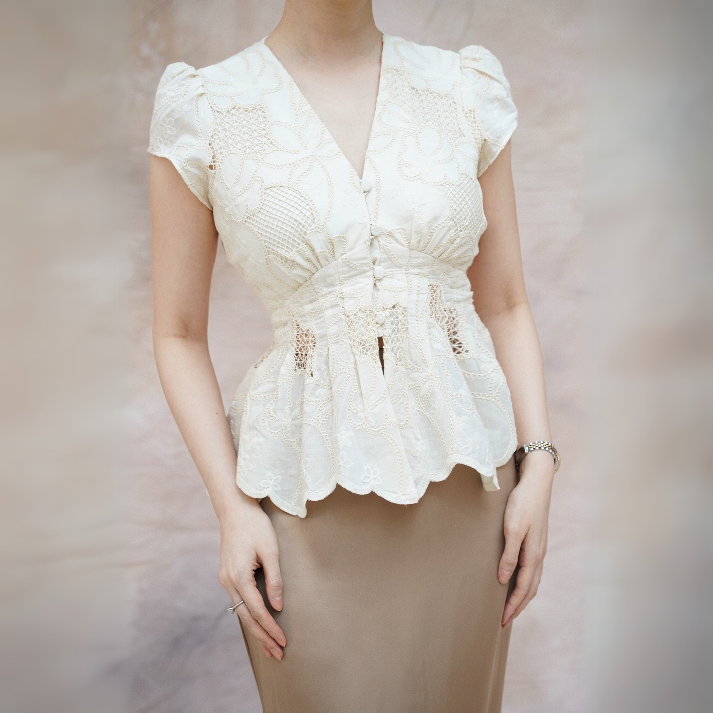 Lune Top Creme - VF