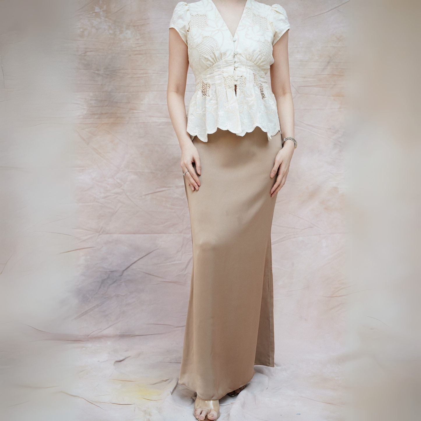 Pavia Maxi Skirt Camel - VF
