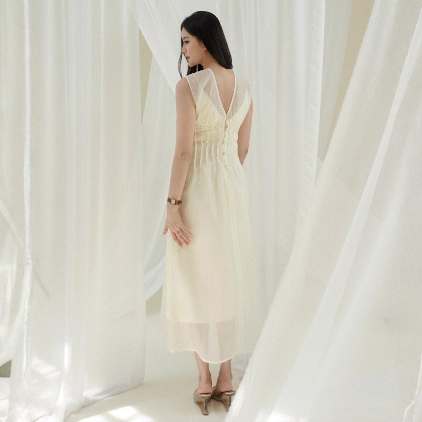 Tish Dress Ivory - VF