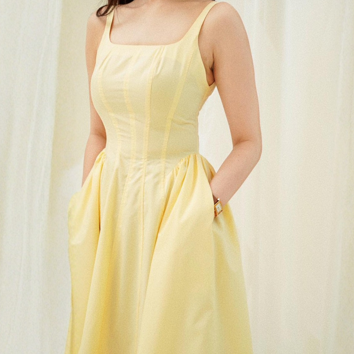 Pose Dress Butter Yellow - VF