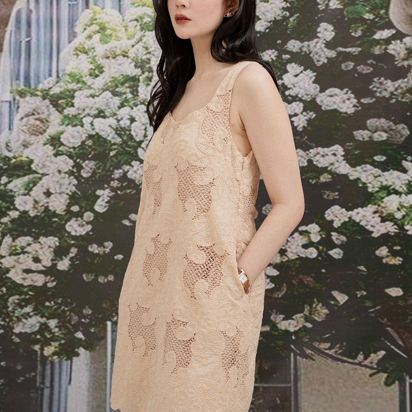 Missora Dress Creme - VF