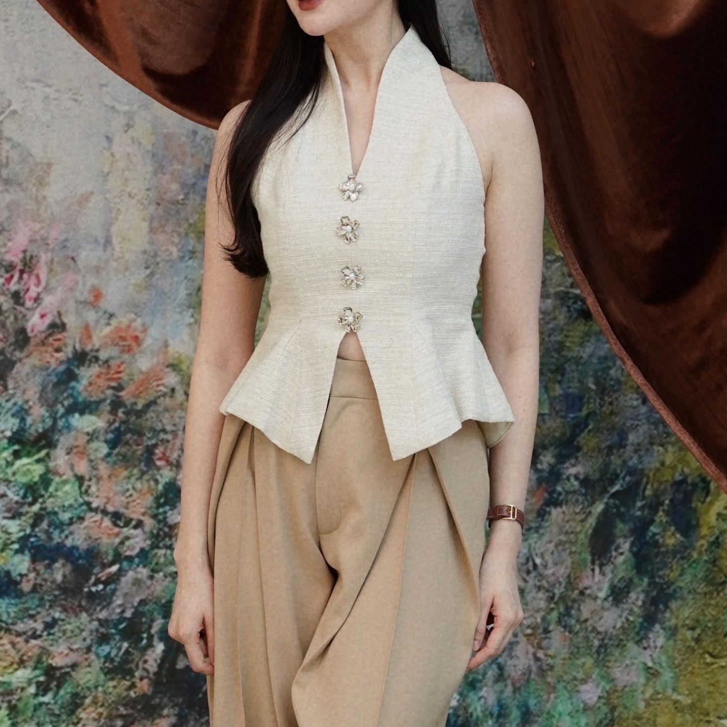 Georgina Top Ivory - VF