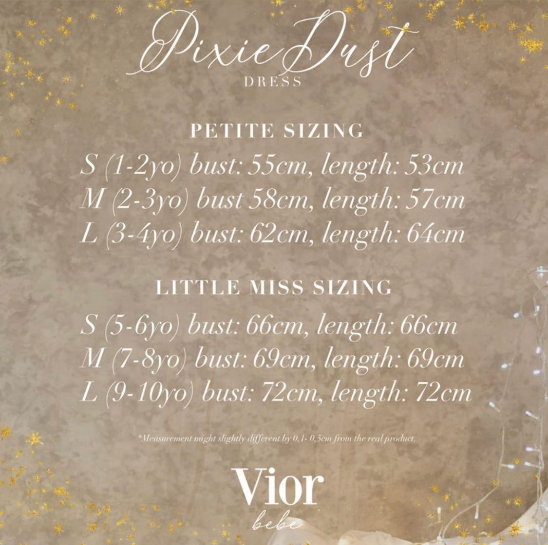 pixie dust dress - VB