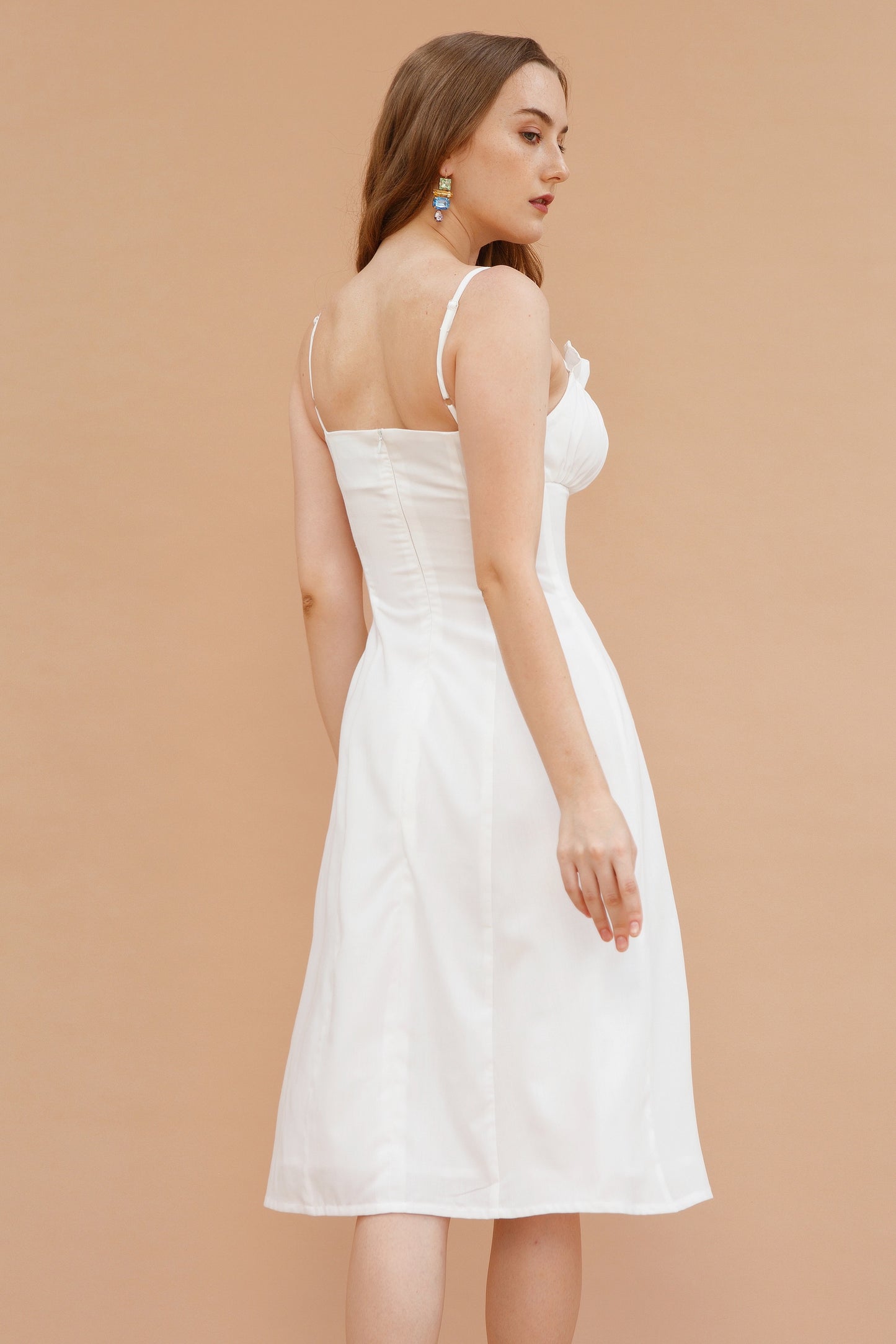 Hailey dress white- VF