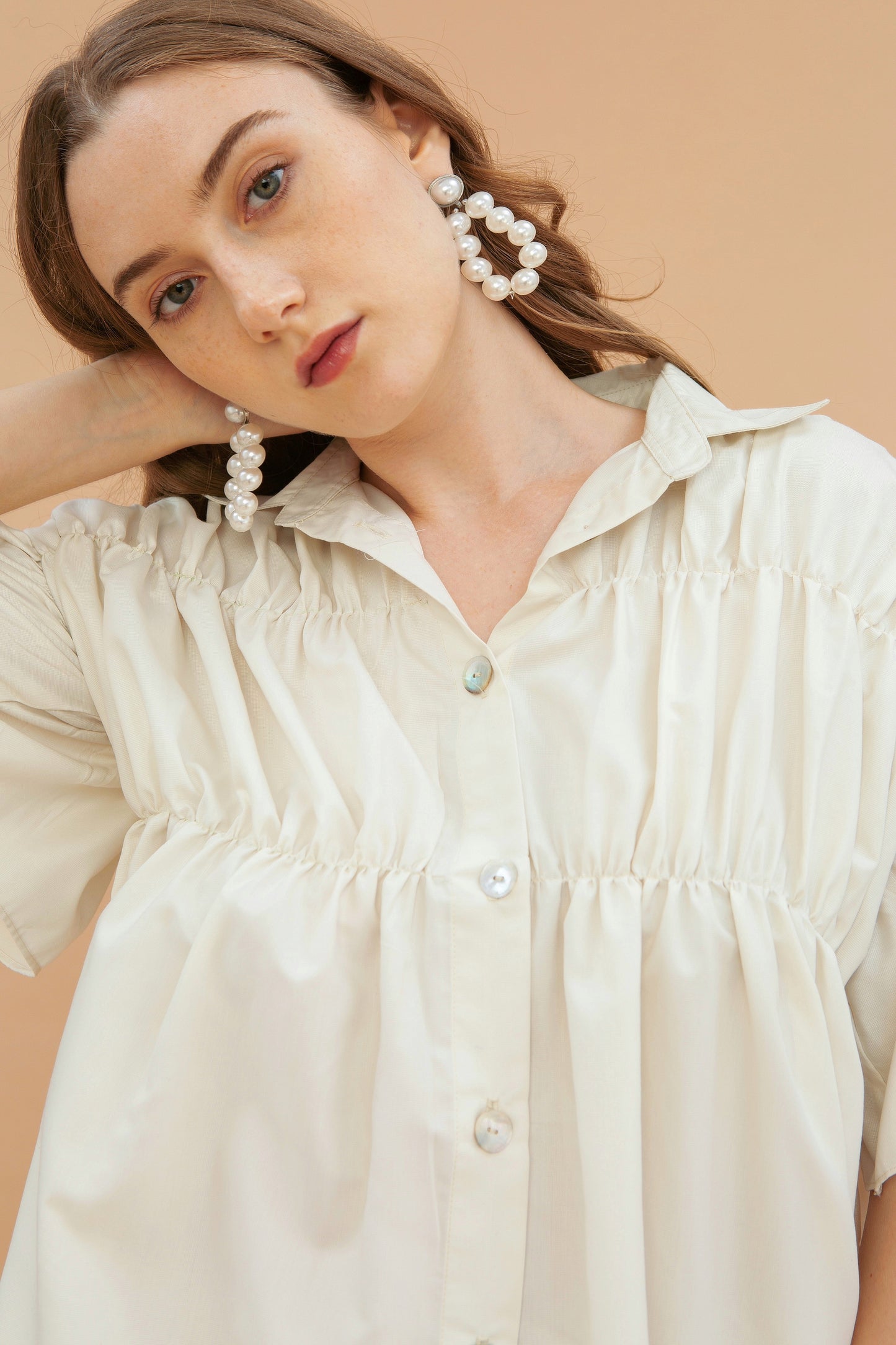 Arla shirt dress white - VF