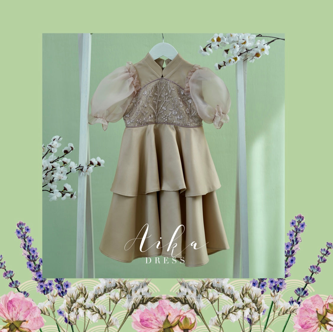 aika dress (PO ready 1-8 Feb)- VB