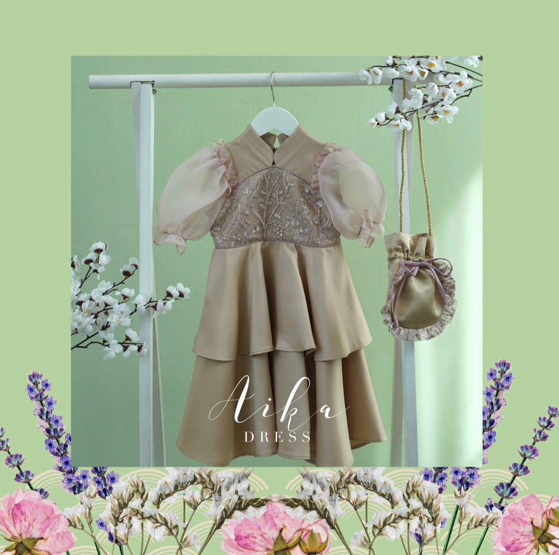 aika dress (PO ready 1-8 Feb)- VB