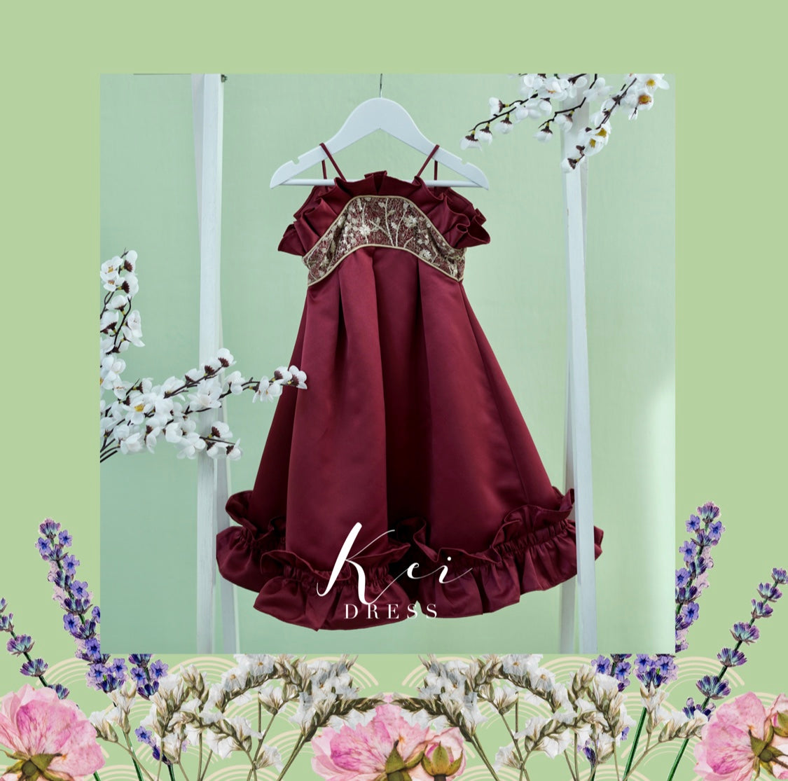 kei dress (PO ready 1-8 Feb) - VB