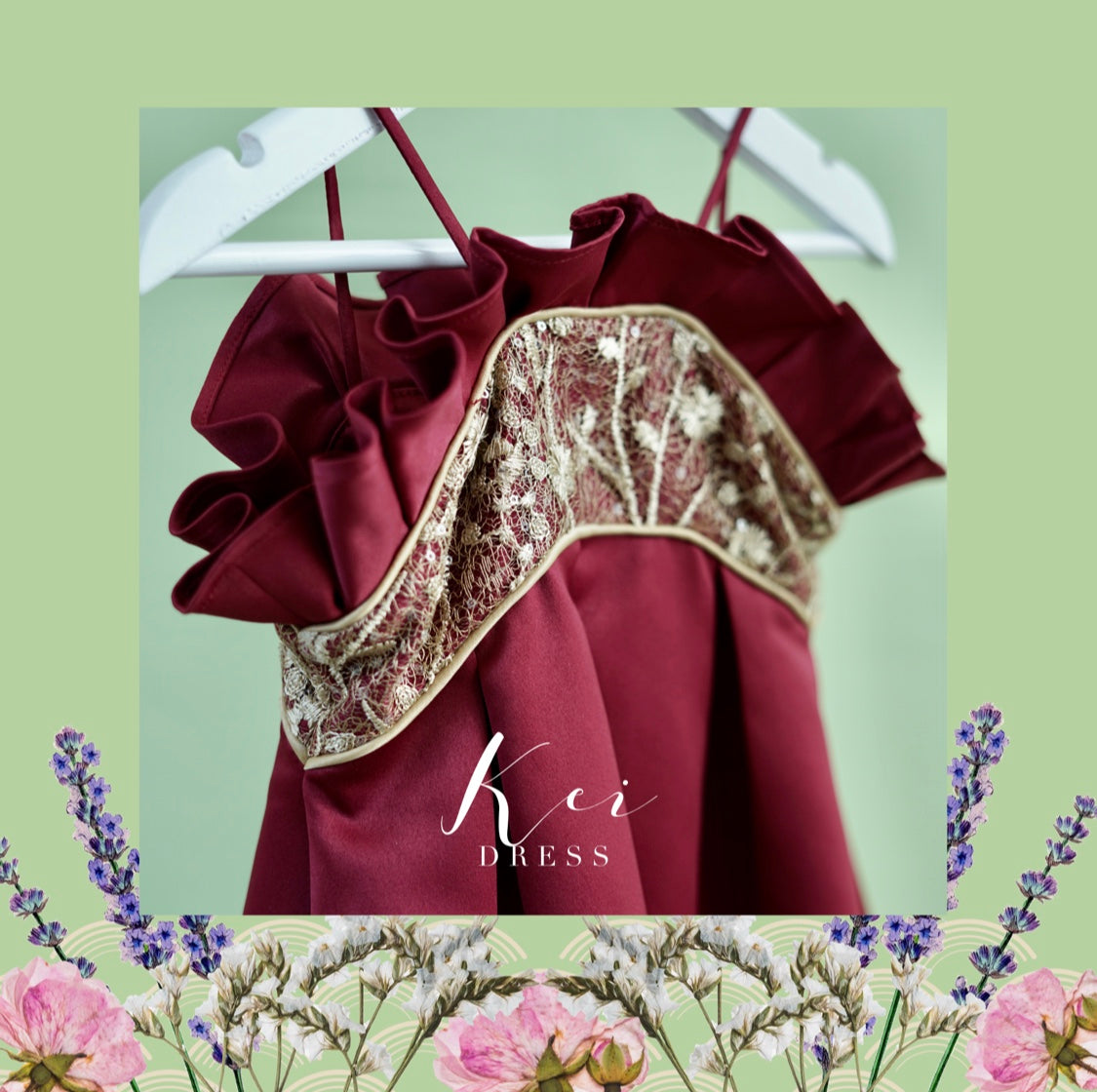 kei dress (PO ready 1-8 Feb) - VB