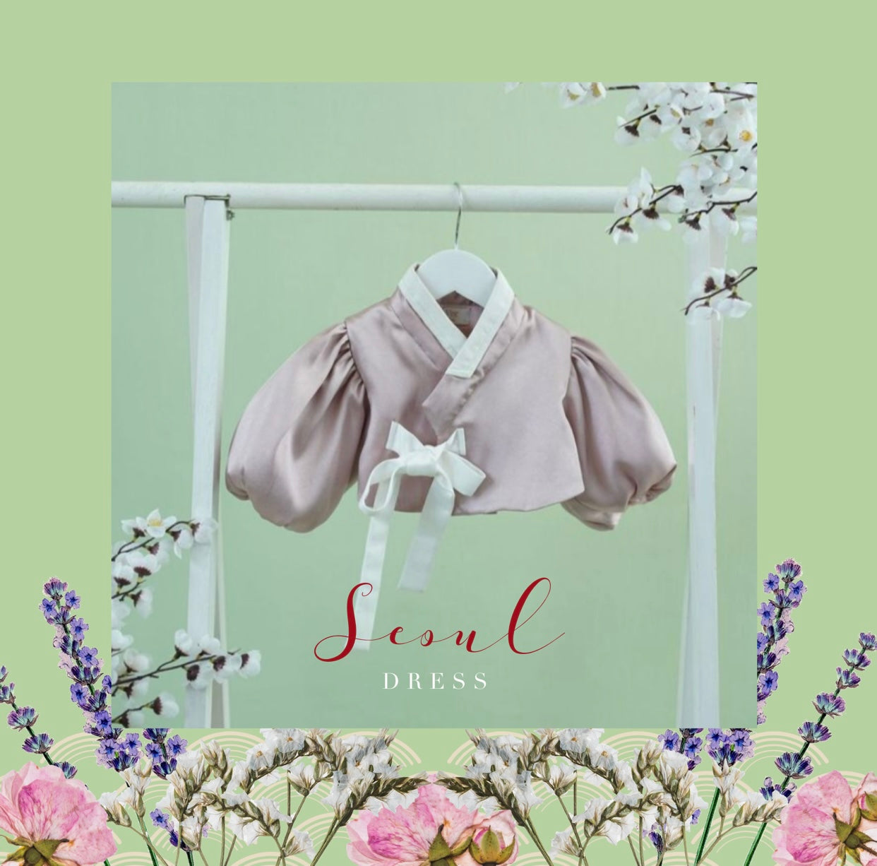 Seoul dress blush (PO ready 1-8 feb)- VB