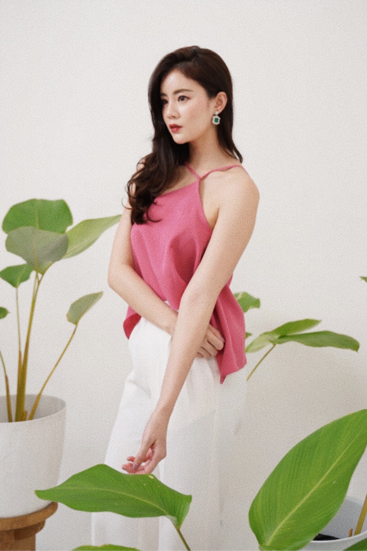 foxy top raspberry- VF