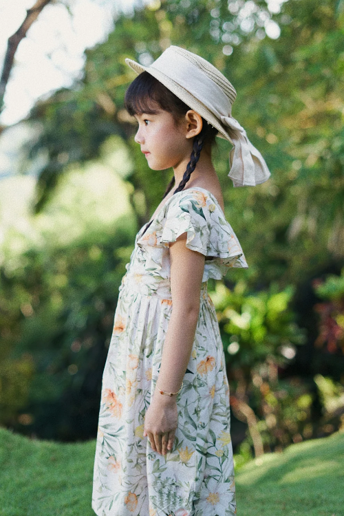 Bridge Dress Fleur Cascade Print (PO ready 9-22 Mei) - VB