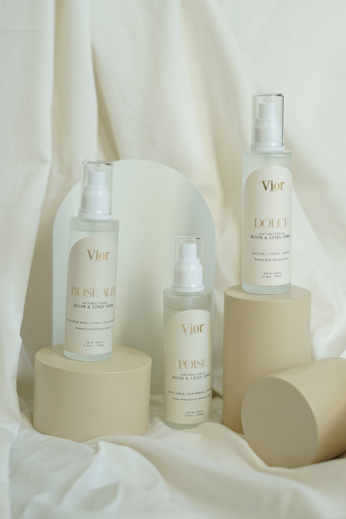 Premium AntiBacterial Room/ Linen Spray (BUNDLE- Rose Alba, Poise, Dolce) - VF