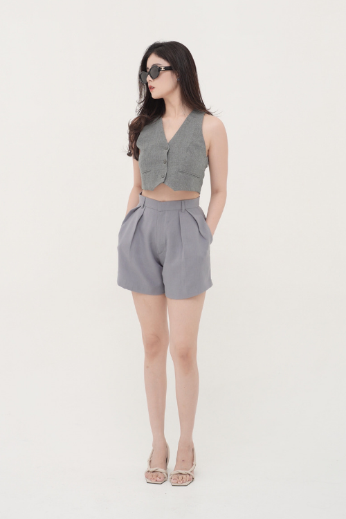 Decca Bermuda Pants Ash - VF