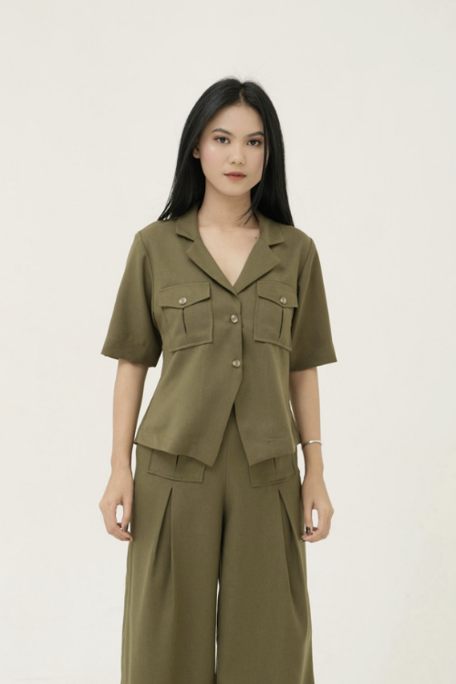 Mozca Top Olive - VF