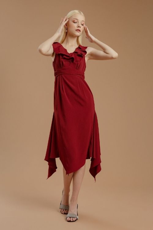 Roulin Dress Rosewood - VF