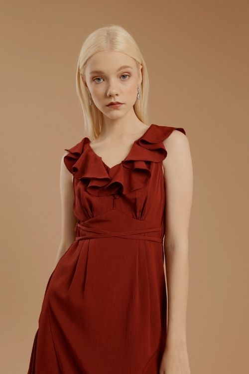 Roulin Dress Rosewood - VF