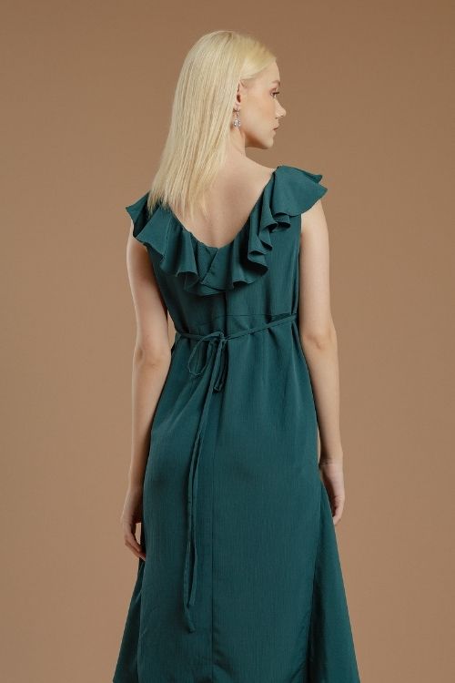 Roulin Dress Emerald - VF