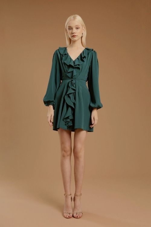 Azalea Dress Emerald - VF