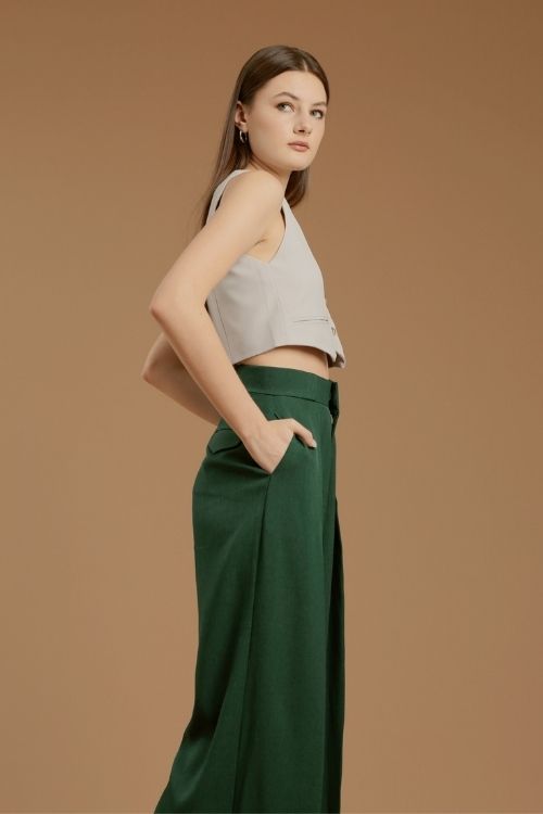Polene Pants Emerald - VF