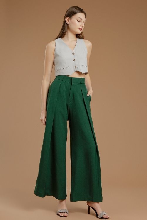 Polene Pants Emerald - VF