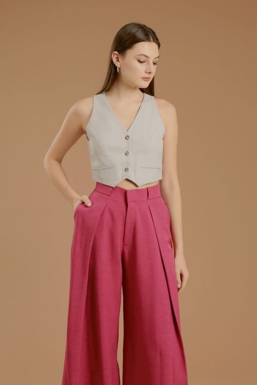 Polene Pants Fuschia - VF