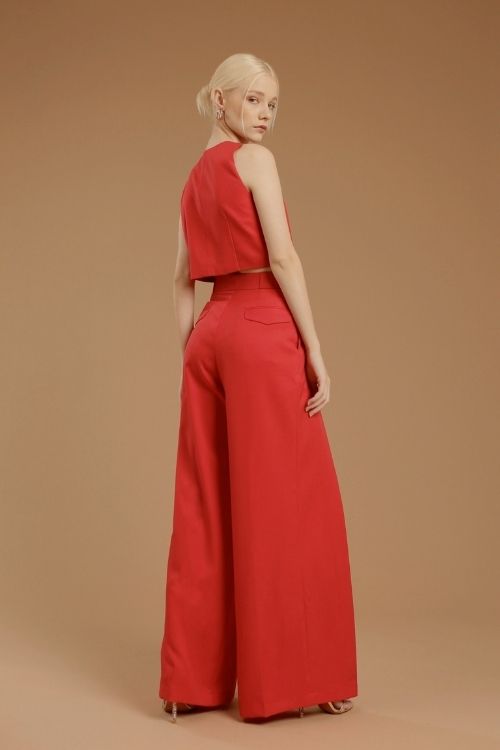 Polene Pants Rouge - VF