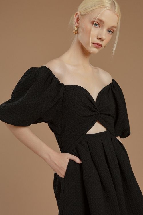 Mayer Dress Black - VF