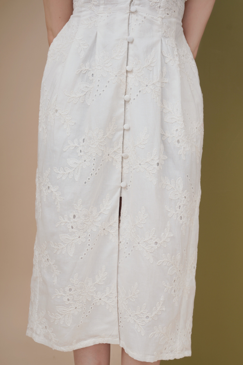 Primrose Dress White - VF