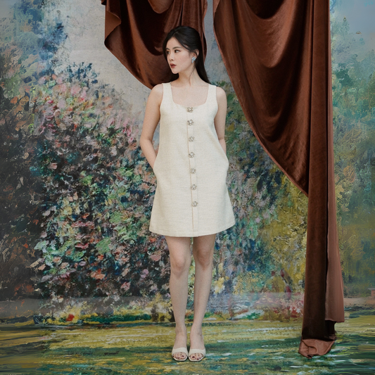 Eleanor Dress Ivory - VF