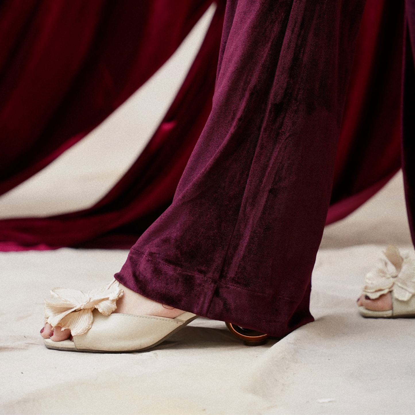 Annoire Pants Burgundy - VF