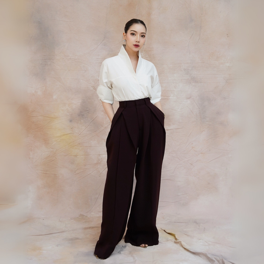Roman Pants Burgundy - VF