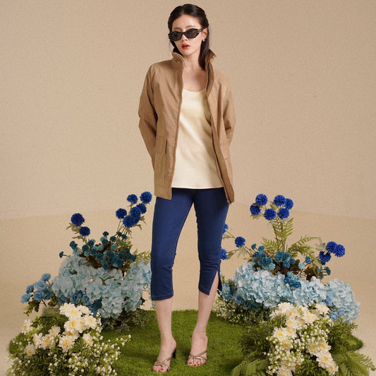 Dunn Capri Pants Denim - VF