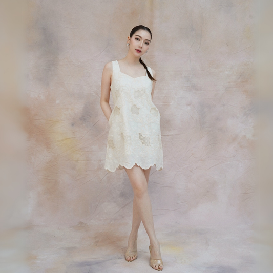 Missora Dress Creme - VF