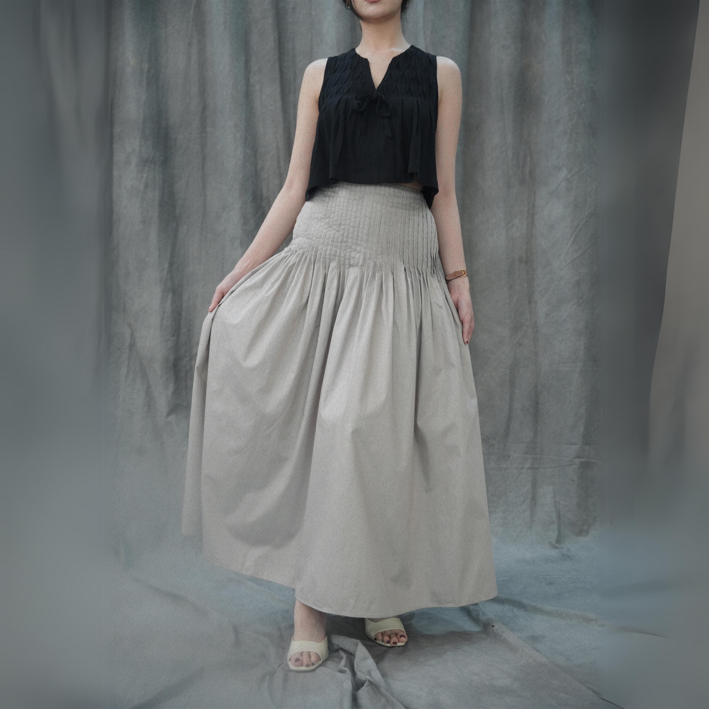 Marly Skirt Taupe - VF